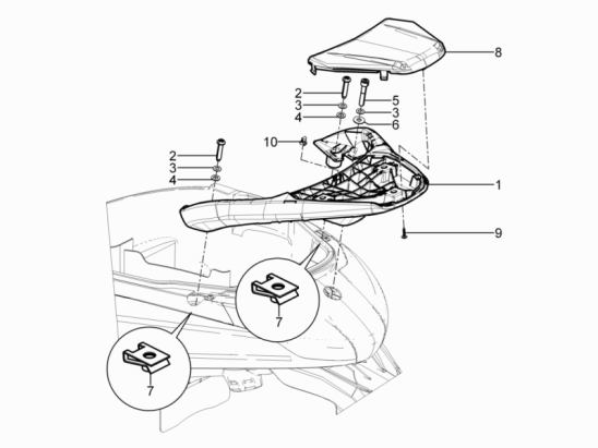 Beverly 125 RST 4T 4V ie E3 2010-2015 (EMEA)