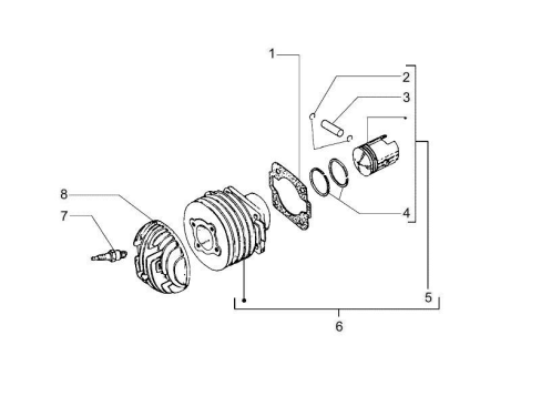 Vespa PX 125 2T NOABS E3 2011-2017