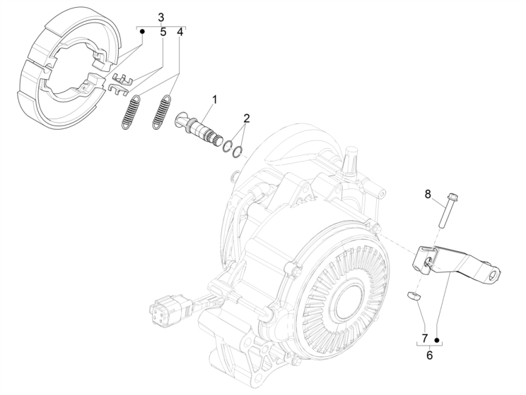 Vespa Elettrica motociclo 70 km/h 2019-2020 (EMEA)
